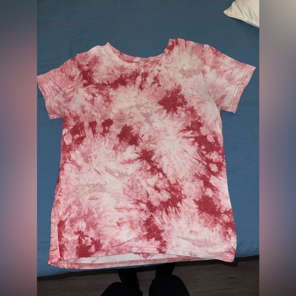 Tie Dye Pink Shirt